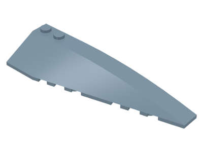 Lego (U) ~ Wedge 10 x 3 Right ~ [Sand Blue]