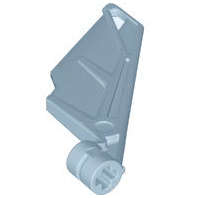 Lego (N) ~ Bionicle Wing Small / Tail with Axle Hole ~ [Sand Blue]