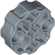 Lego (N) ~ Technic Axle Connector Block Round with 2 Pin Holes and 3 Axle Holes (Hero  ~ [Sand Blue]