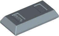 Lego (N) ~ Minifigure Utensil Ingot 1 x 2 ~ [Sand Blue]