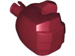 Lego (N) ~ Hand Giant Right ~ [Dark Red]