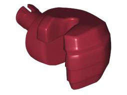 Lego (N) ~ Hand Giant Left ~ [Dark Red]