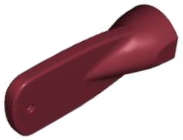 Lego (N) ~ Minifigure Utensil Oar / Paddle Head ~ [Dark Red]