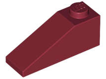 Lego (N) ~ Slope 33 3 x 1 ~ [Dark Red]