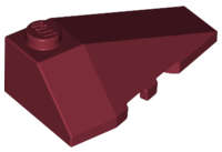 Lego (N) ~ Wedge 4 x 2 Triple Right ~ [Dark Red]