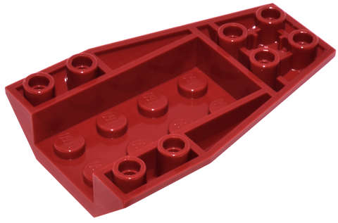 Lego (N) ~ Wedge 6 x 4 Triple Inverted Curved ~ [Dark Red]