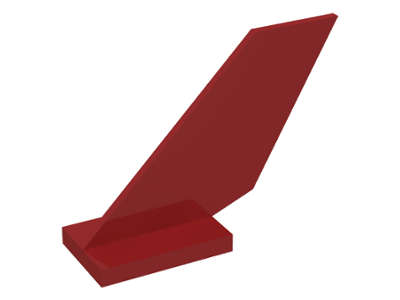 Lego (U) ~ Tail Shuttle ~ [Dark Red]