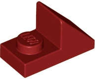 Lego (N) ~ Slope 45 2 x 1 with 2/3 Cutout ~ [Dark Red]