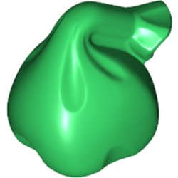 Lego (N) ~ Minifigure Utensil Sack / Bag with Handle ~ [Green]