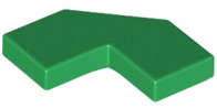 Lego (N) ~ Tile Modified Facet 2 x 2 ~ [Green]
