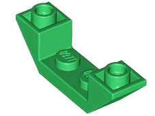 Lego (N) ~ Slope Inverted 45 4 x 1 Double ~ [Green]