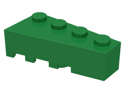 Lego (U) ~ Wedge 4 x 2 Right ~ [Green]