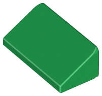 Lego (U) ~ Slope 30 1 x 2 x 2/3 ~ [Green]