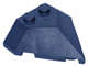 Lego (U) ~ Wedge 4 x 4 Pointed ~ [Dark Blue]