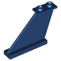Lego (U) ~ Tail 4 x 1 x 3 ~ [Dark Blue]