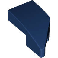Lego (N) ~ Wedge 2 x 1 x 2/3 Left ~ [Dark Blue]
