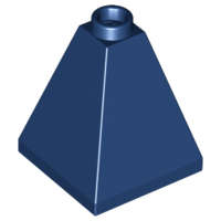 Lego (U) ~ Slope 75 2 x 2 x 2 Quadruple Convex ~ [Dark Blue]