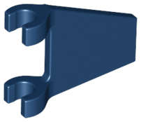 Lego NEW - Flag 2 x 2 Trapezoid~ [Dark Blue]