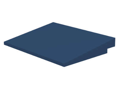 Lego (N) ~ Slope 10 6 x 8 ~ [Dark Blue]