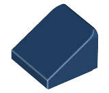 Lego (N) ~ Slope 30 1 x 1 x 2/3 ~ [Dark Blue]