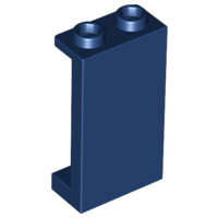 Lego (N) ~ Panel 1 x 2 x 3 with Side Supports - Hollow Studs ~ [Dark Blue]