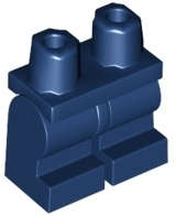 Lego (N) ~ Hips and Medium Legs Plain ~ [Dark Blue]