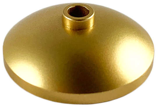 Lego (N) ~ Dish 3 x 3 Inverted (Radar) ~ [Metallic Gold]