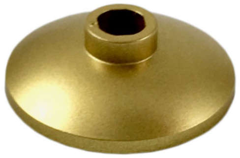 Lego (N) ~ Dish 2 x 2 Inverted (Radar) ~ [Metallic Gold]