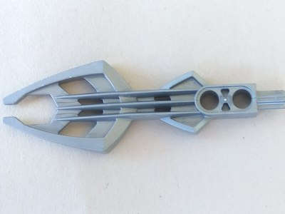 Lego (U) ~ Bionicle Weapon Rahkshi Staff of Disintegration (Guurahk) ~ [Pearl Light Gray]