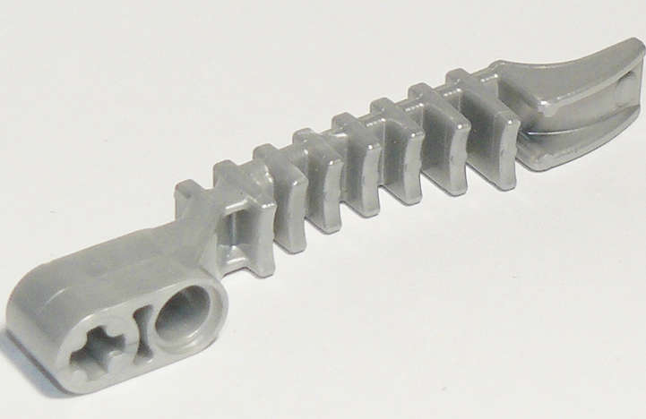 Lego (U) ~ Projectile Launcher Part Bionicle Thornax Launcher Half (Glatorian) ~ [Pearl Light Gray]