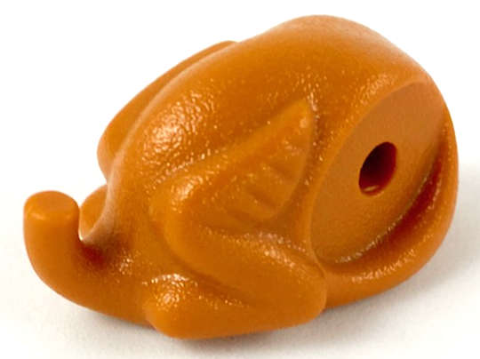 Lego NEW - Turkey Body (No Drumsticks) Type 1~ [Dark Orange]
