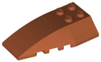 Lego (U) ~ Wedge 6 x 4 Triple Curved ~ [Dark Orange]