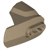 Lego (N) ~ Hero Factory Armor with Ball Joint Socket - Size 4 ~ [Dark Tan]