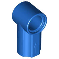 Lego (N) ~ Technic Axle and Pin Connector Angled #1 ~ [Blue]