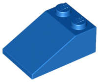 Lego (N) ~ Slope 33 3 x 2 ~ [Blue]