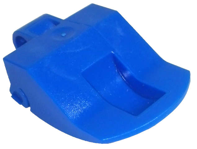 Lego (U) ~ Bionicle Krana Holder 3 x 4 (Scoop / Bucket with Axle Hole) ~ [Blue]