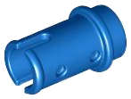 Lego (N) ~ Technic Pin 1/2 without Friction Ridges ~ [Blue]