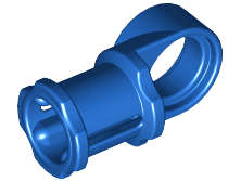 Lego (N) ~ Technic Axle and Pin Connector Toggle Joint Smooth ~ [Blue]