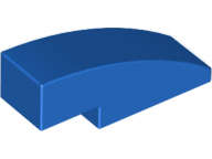 Lego (N) ~ Slope Curved 3 x 1 ~ [Blue]