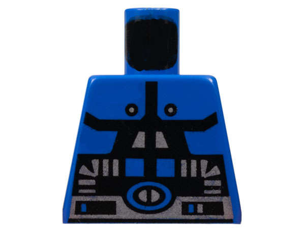 Lego (U) ~ Torso Space Spyrius Pattern ~ [Blue]