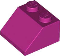 Lego (U) ~ Slope 45 2 x 2 ~ [Magenta]