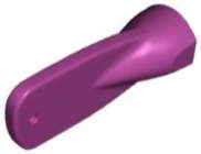 Lego (N) ~ Minifigure Utensil Oar / Paddle Head ~ [Magenta]