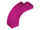 Lego (U) ~ Arch 1 x 3 x 2 Curved Top ~ [Magenta]