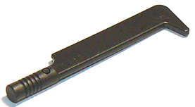 Lego (N) ~ Minifigure Weapon Sword Uruk-hai ~ [Pearl Dark Gray]