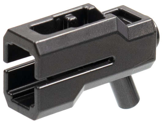 Lego (N) ~ Minifigure Weapon Bazooka Mini Blaster / Shooter ~ [Pearl Dark Gray]