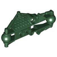 Lego (U) ~ Bionicle Piraka Arm Section with 2 Ball Joint ~ [Dark Green]