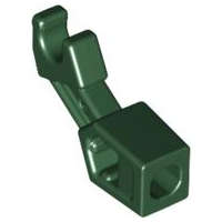 Lego (U) ~ Arm Mechanical Exo-Force / Bionicle Thin Support ~ [Dark Green]