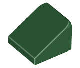 Lego (U) ~ Slope 30 1 x 1 x 2/3 ~ [Dark Green]