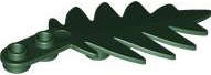 Lego (N) ~ Plant Tree Palm Leaf Small 8 x 3 ~ [Dark Green]