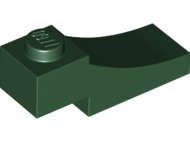 Lego (N) ~ Arch 1 x 3 Inverted ~ [Dark Green]